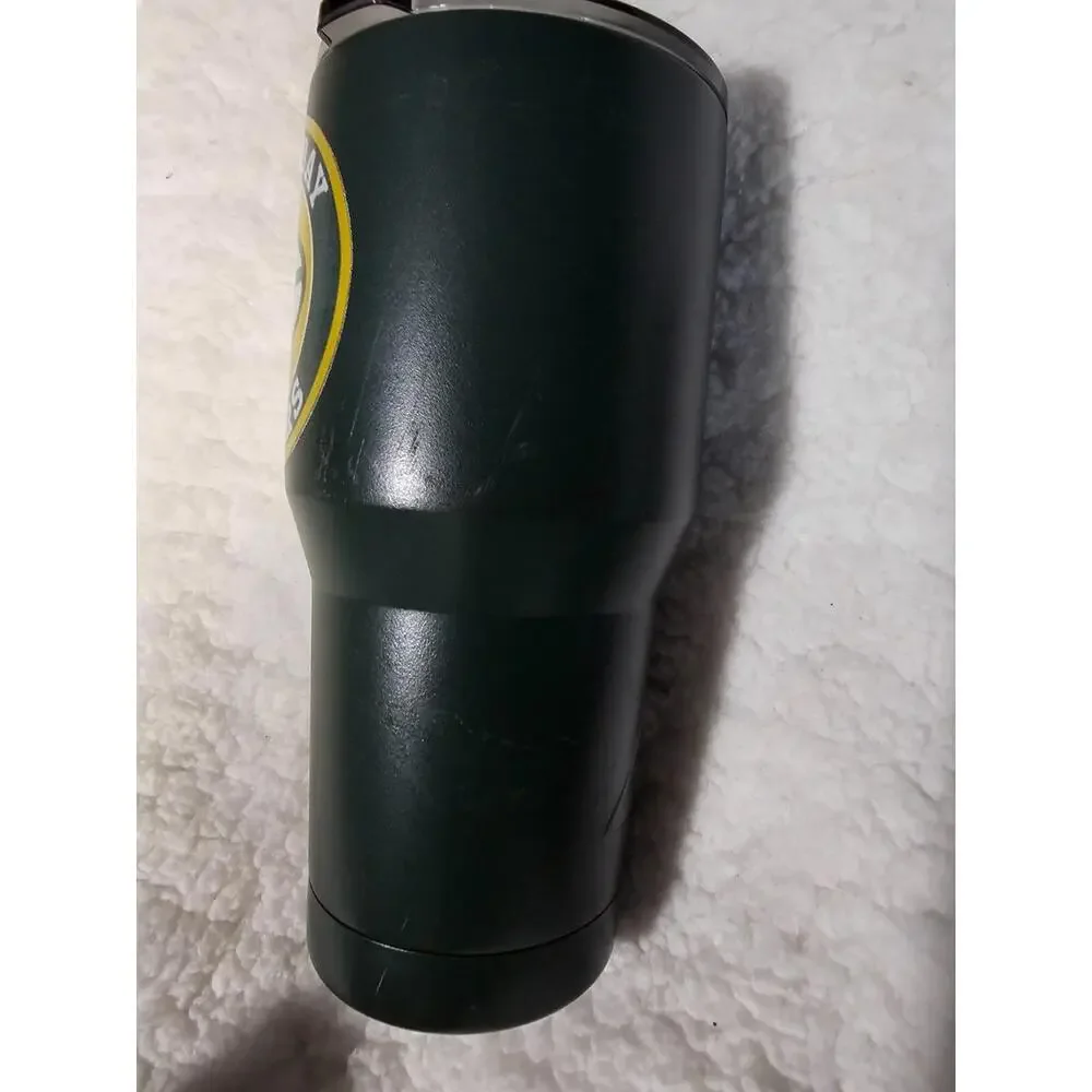 Unbranded NFL Football Green Bay Packers Tumbler Metal Green 8" - Picture 12 of 15